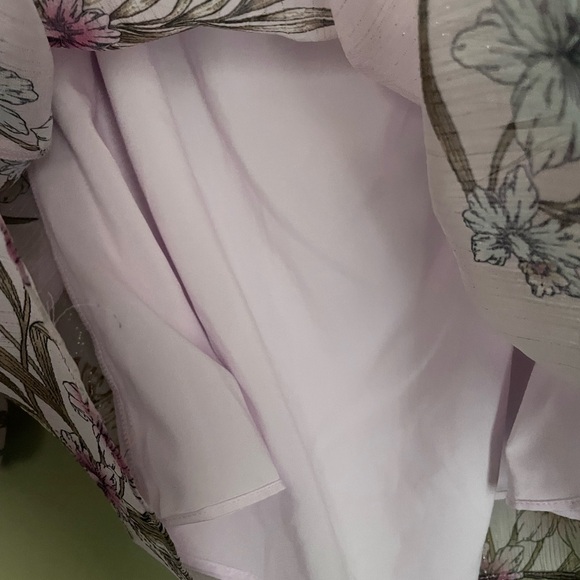 NWT White House Black Market Floral Off-Shoulder Blouse - Picture 5 of 8